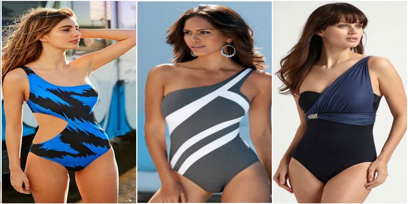 maillot de bain femme avec un époule