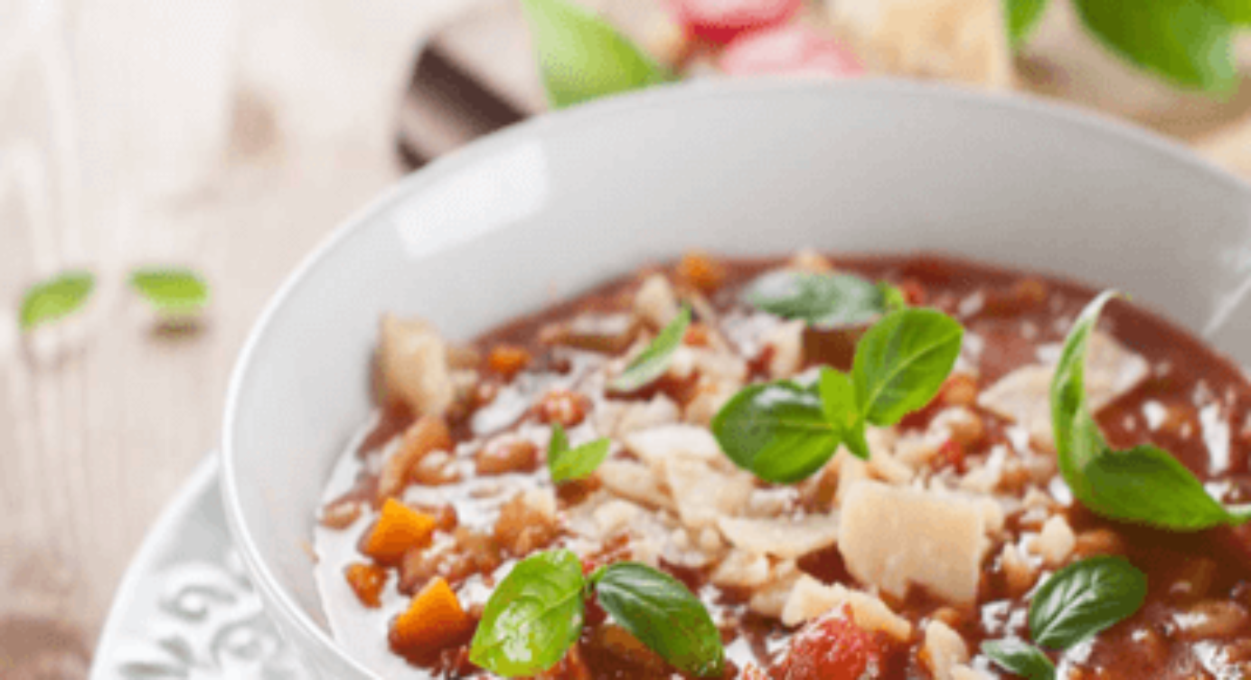 Recette soupe italienne minestrone (facile, rapide)