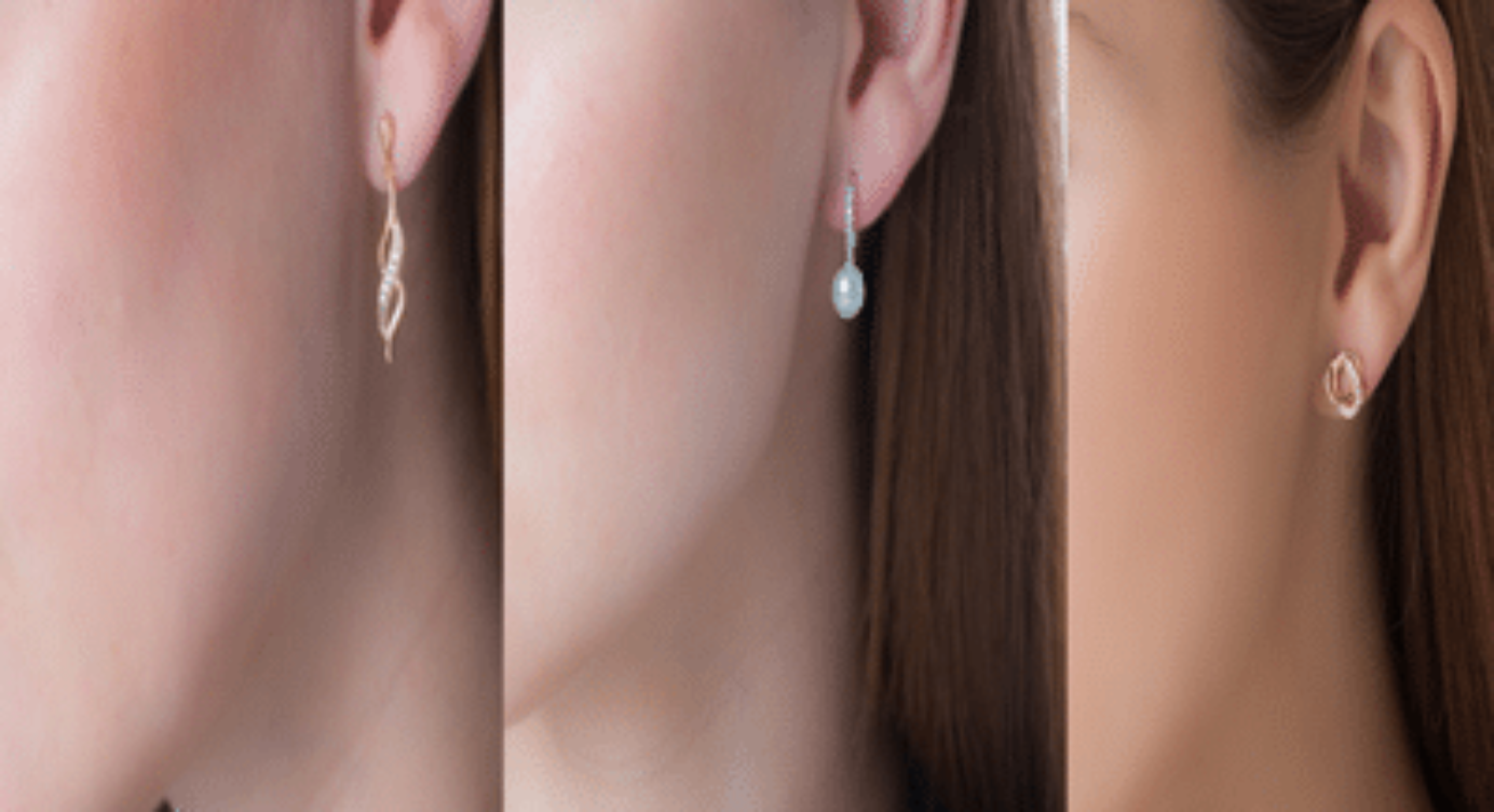 10 boucles d’oreilles avec fermoir dormeuse