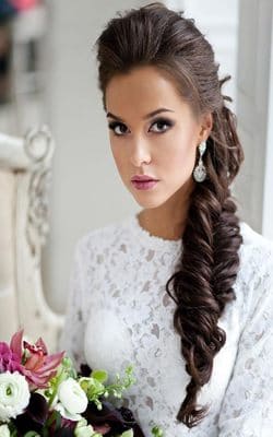 boucle d oreille pendante mariage