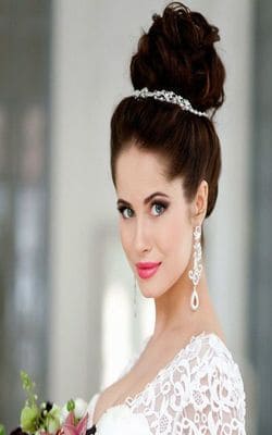 boucle d oreille pendante mariage