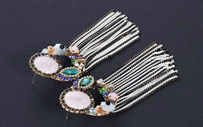 Boucles d'oreilles en Cristal
