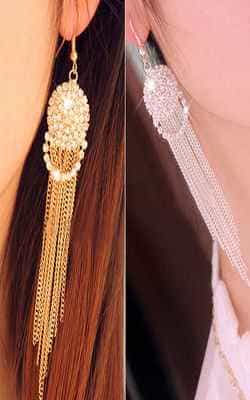 boucle d oreille pendante mariage