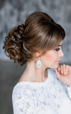 boucle d oreille pendante mariage