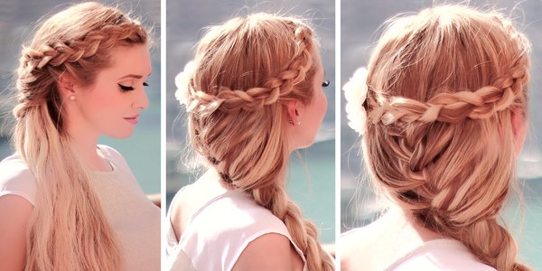 20 idées coiffure mariage invitée tresse