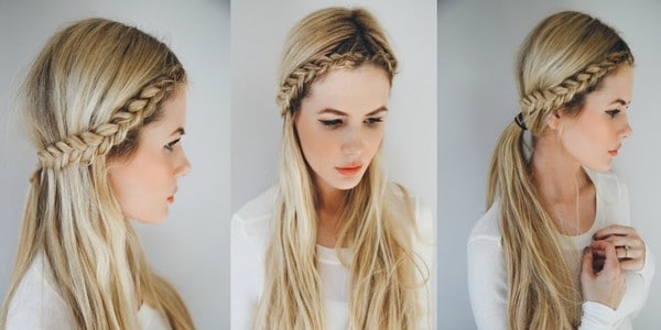 20 idées coiffure mariage invitée tresse