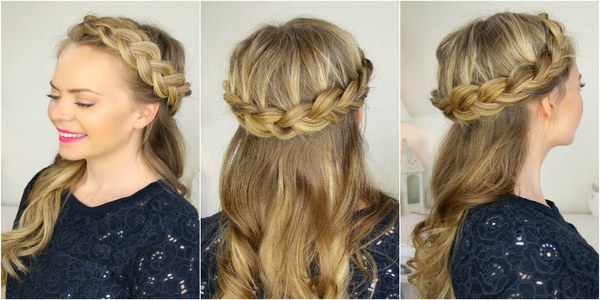 20 idées coiffure mariage invitée tresse