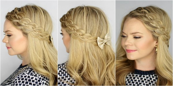 20 idées coiffure mariage invitée tresse