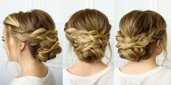 20 idées coiffure mariage invitée tresse
