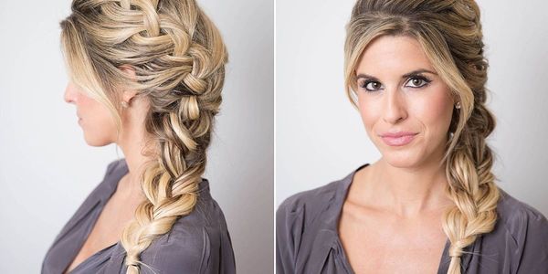 coiffure mariage invitée tresse I 30 idées coiffure pour invitée mariage 2019