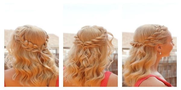 20 idées coiffure mariage invitée tresse