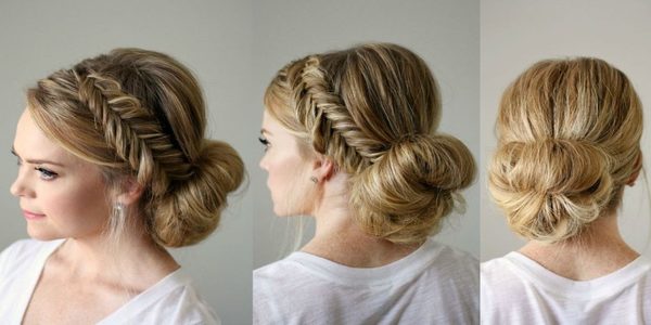 20 idées coiffure mariage invitée tresse