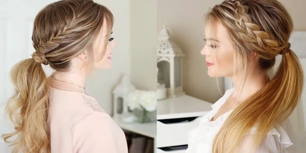 20 idées coiffure mariage invitée tresse