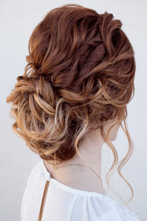 chignon mariage invitée flou