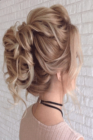 chignon mariage invitée flou