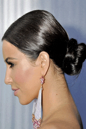 chignon bas
