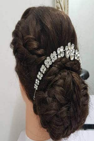 Chignon Tress%C3%A9 Mariage 15