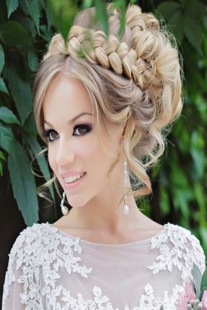 Chignon Tress%C3%A9 Mariage 35