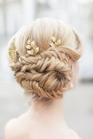 Chignon Tress%C3%A9 Mariage 5