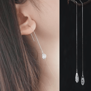 Boucles d'oreilles Jade argent