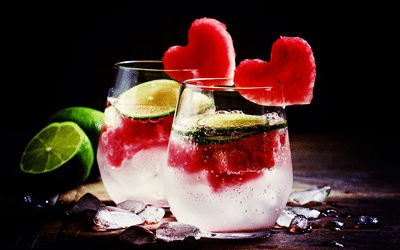 cocktail saint valentin