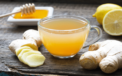 boisson brule graisse saine au gingembre