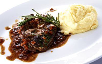 purée de pommes de terre accompagnement osso bucco