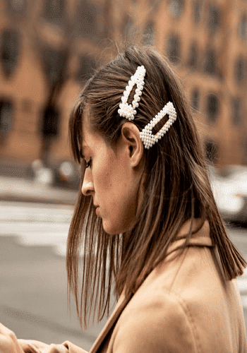 Épingles à cheveux avec perles