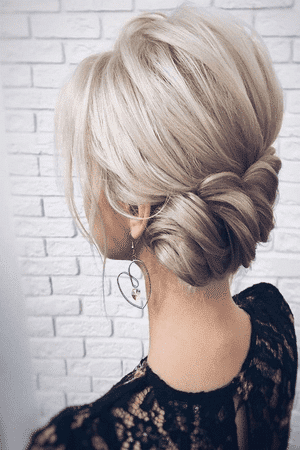 chignon pour mariage