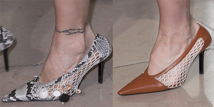 Tendance chaussure femme avec Grille