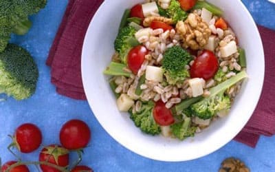 Salade d'épeautre aux légumes