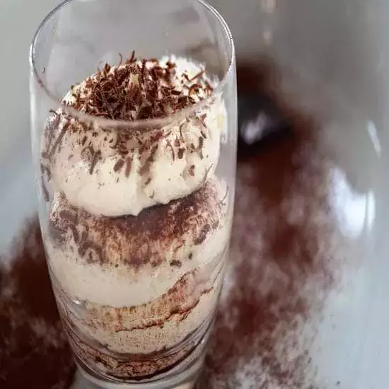 Dessert Hiver %E2%80%9CChutes De Neige Dans Un Verre%E2%80%9D