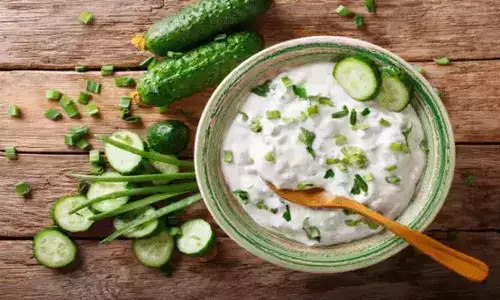 La recette indienne du raïta de concombre