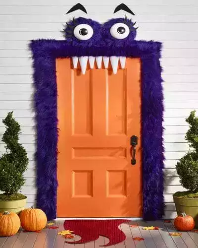 Porte Monster Mash : décorations d'halloween qui vous feront frissonner