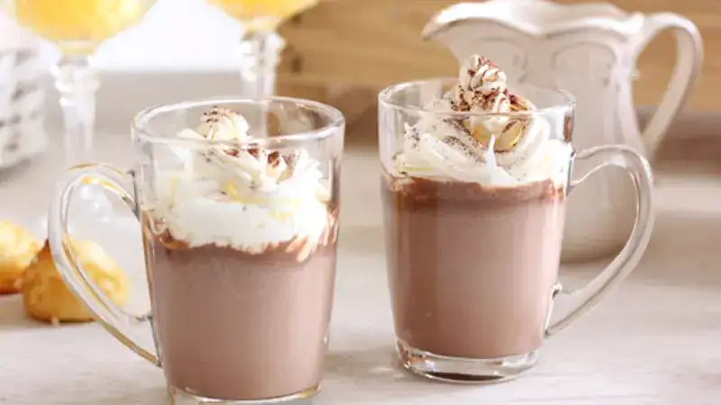 Boisson au chocolat viennoise