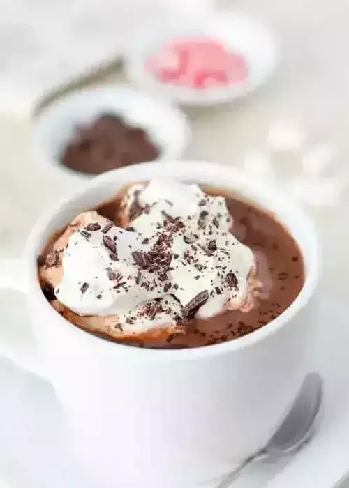 Recette de chocolat chaud crémeux 