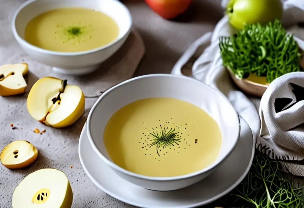 Recette Velouté de Fenouil et Pommes : La soupe fenouil ( velouté fenouil )qui Éblouit vos Invités